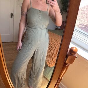 Ripcurl Sage Green Women's Jumpsuit